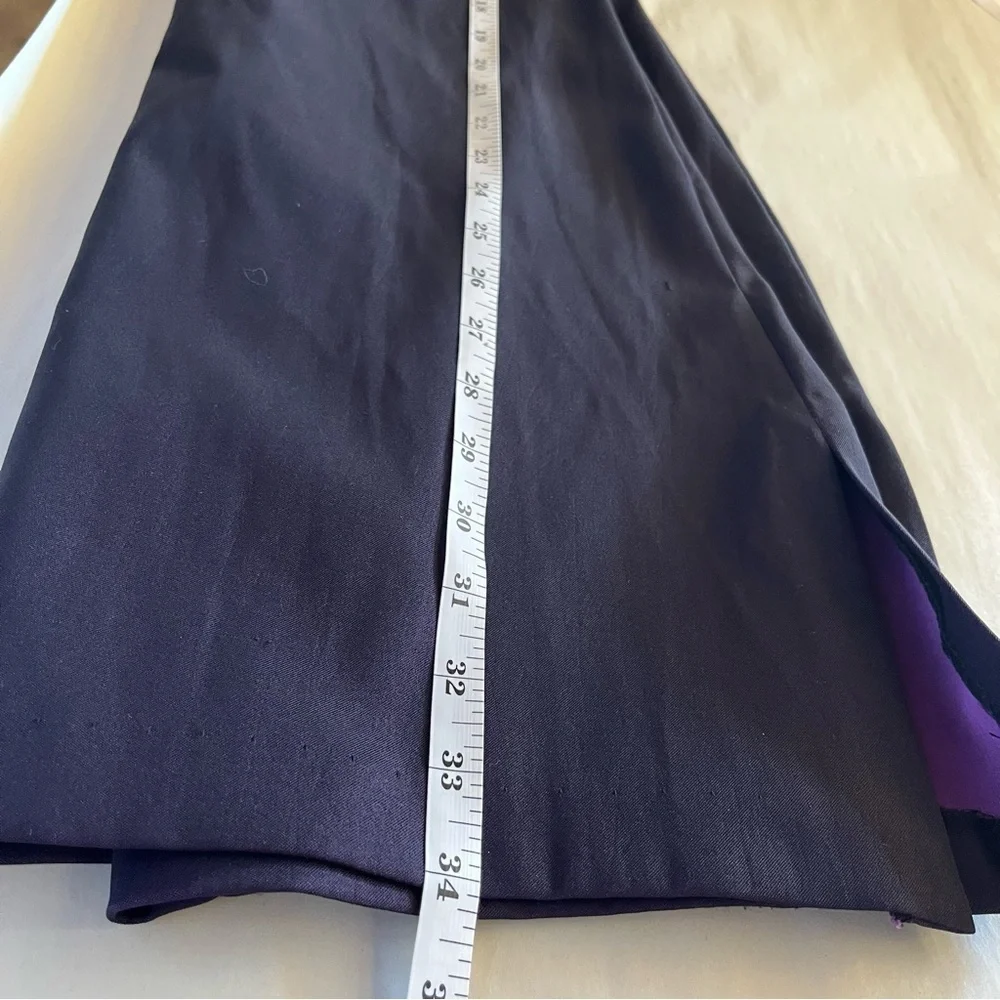Rampage Vibrant Purple Black Mini Dress 90s Y2K Vintage Whimsigoth - Picture 10 of 10